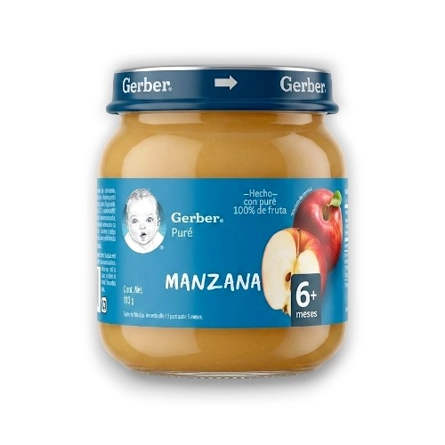 Gerber Compota Manzana 113 Gr