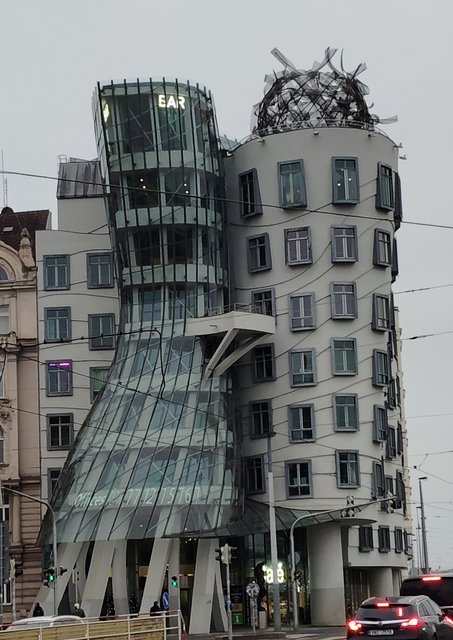 Casa Danzante, Reloj en movimiento y Castillo de Praga - Viena - Bratislava - Praga, Navidad 2024 (4)