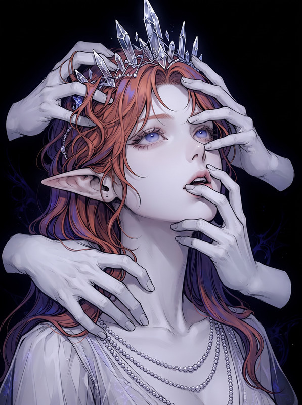 Violet Masquerade Style