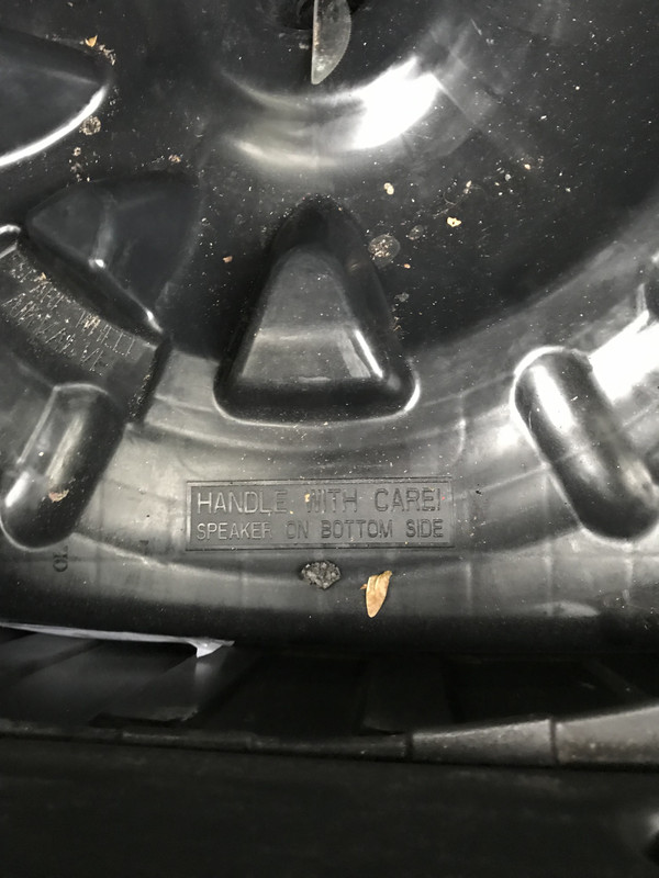 Spare Wheel Case Dirty