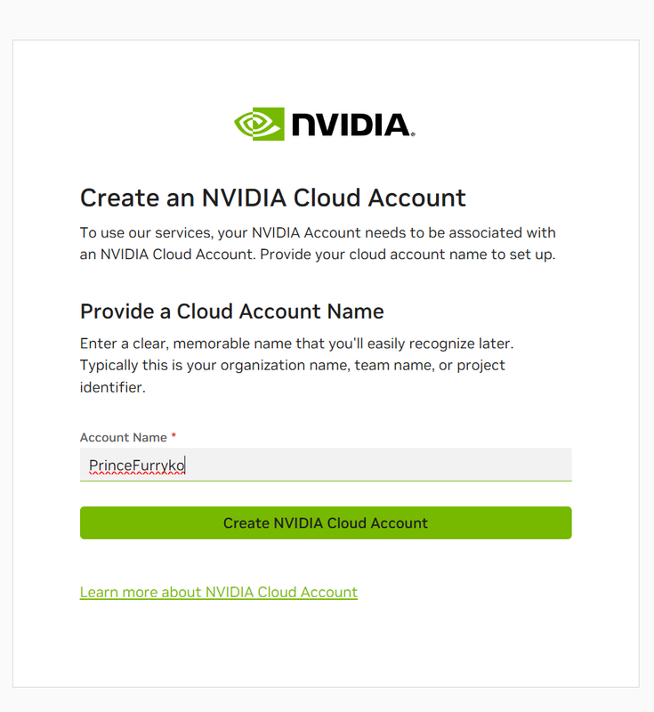 Account Creation