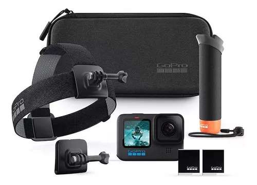 Mercado Libre: GoPro HERO12 Negro + Kit de Accesorios, Empuñadura Flotante) + Correa para Cabeza 2.0 + 2 baterías Enduro | Pagando en Oxxo