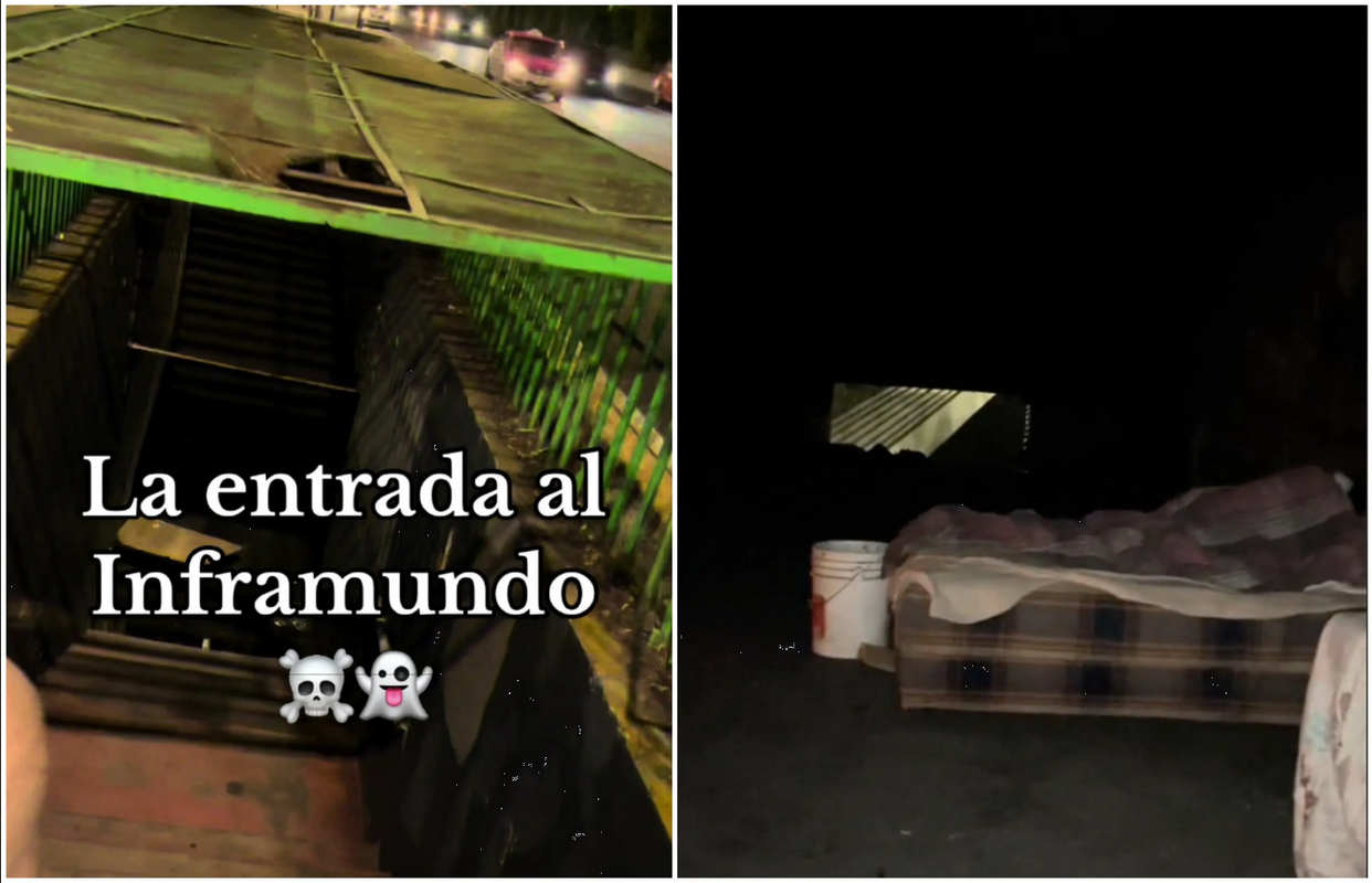 Este es el subterráneo conocido como El inframundo que aterra a los capitalinos