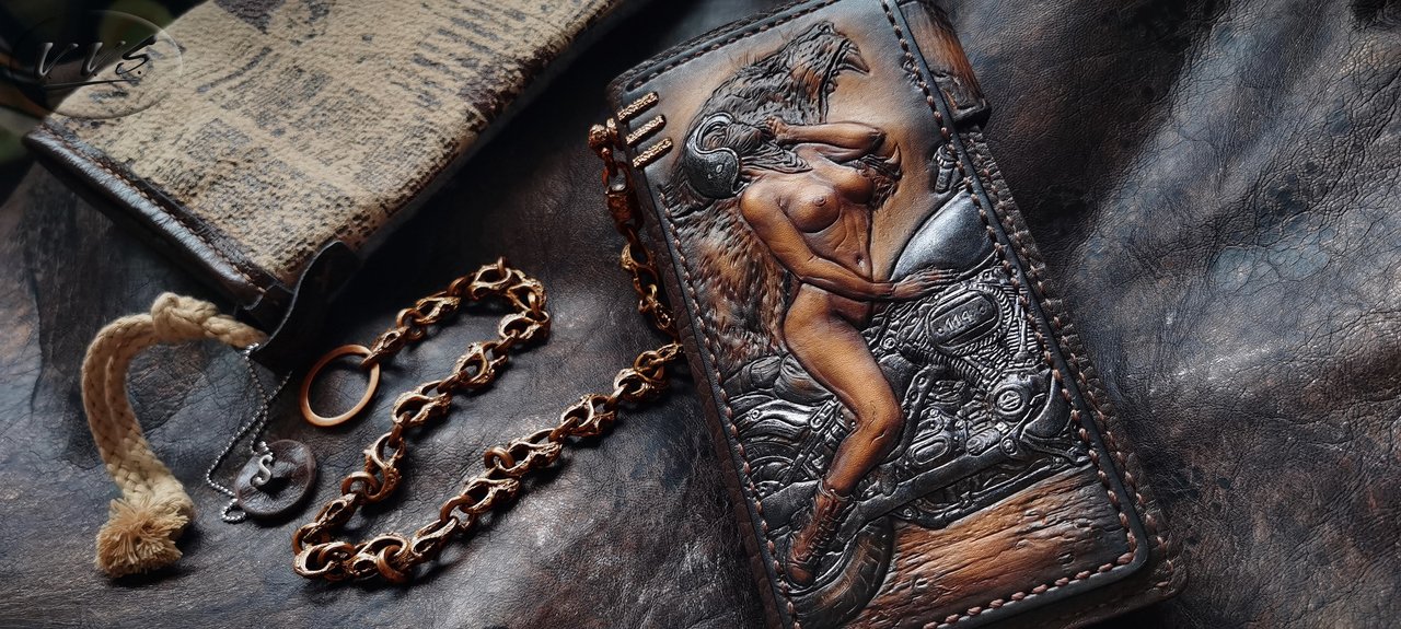 кошелек мото ХД девушка1