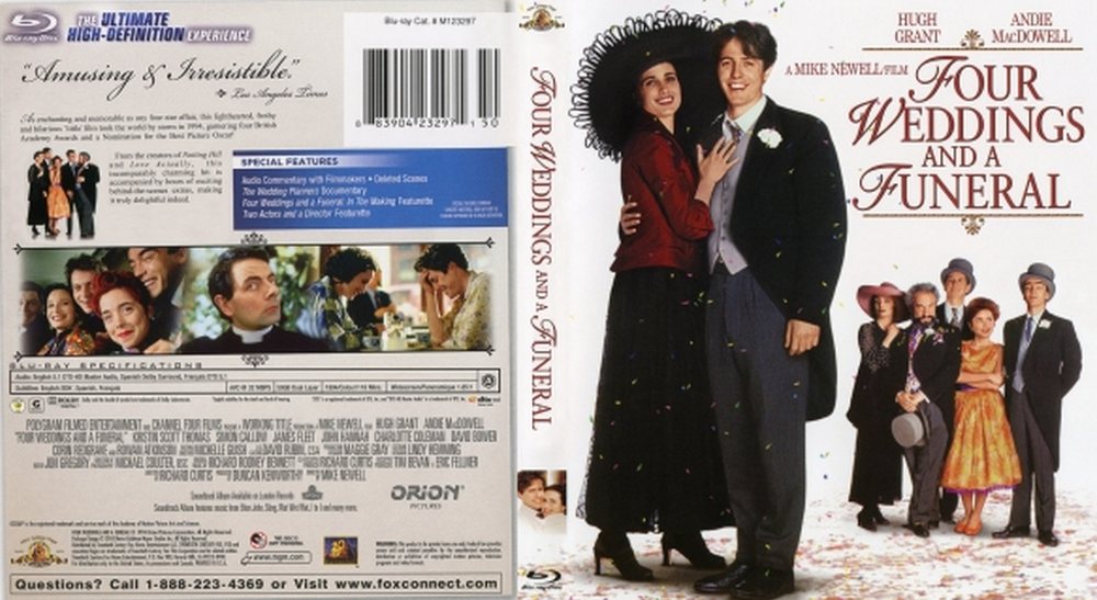 Čtyři svatby a jeden pohřeb / Four Weddings and ... (1994)