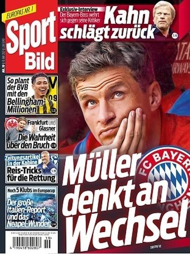 Cover: Sport Bild Magazin No 19 vom 10  Mai 2023