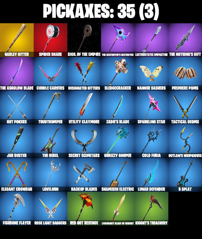 pickaxes comp
