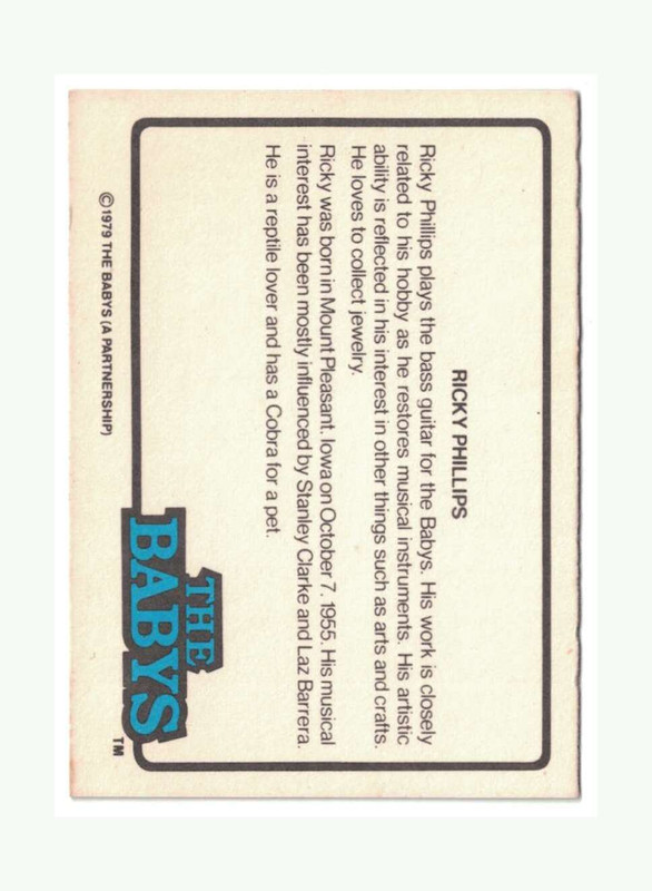 1979 Donruss Rock Stars - You Pick to Complete Your Set - Bild 60 von 138