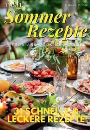 Cover: Taste explorer Food and Cook Magazin August No 35 2024