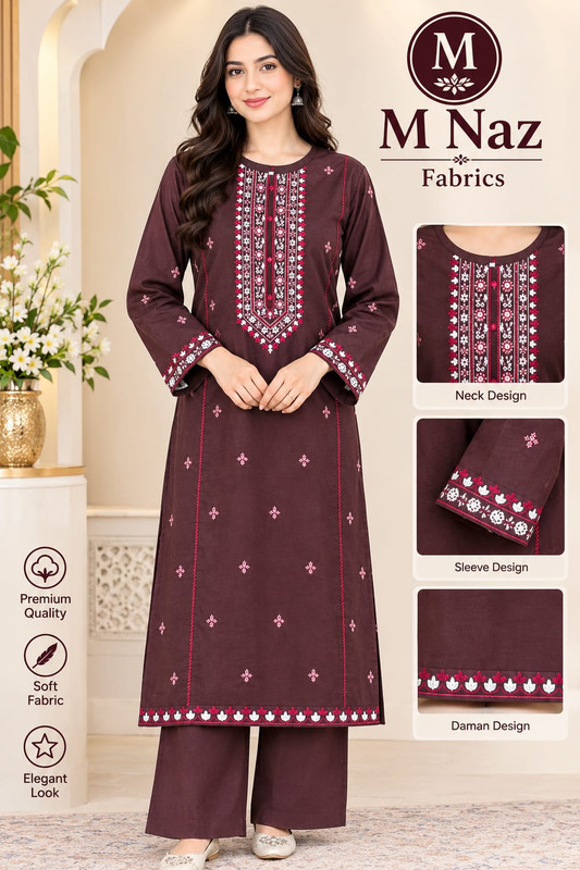 M.Naz Fabrics Cotton & Lawn