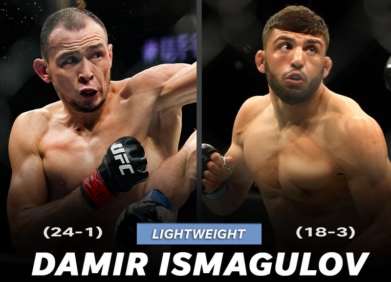 Арман Царукян срещу Дамир Исмагулов на UFC Fight Night 217