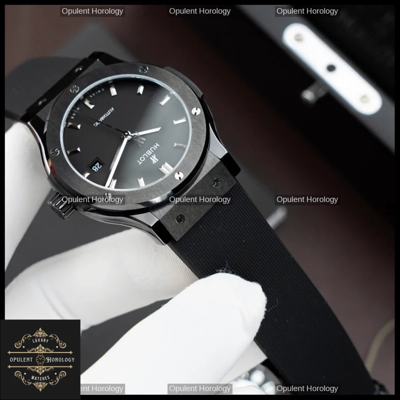 Hublot Classic Fusion Black Ceramic and King Gold Automatic Watch 42mm