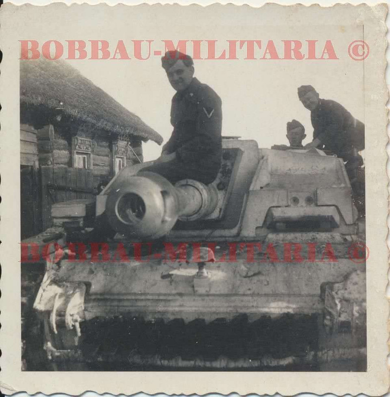 STUG III Langrohr Sturmgeschütz-Abt.185 weiße Wintertarnung Russ