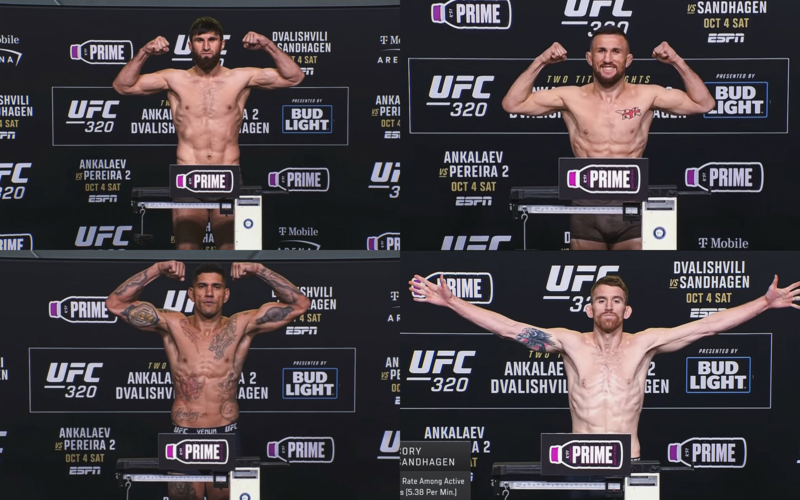 Кантар преди UFC 320