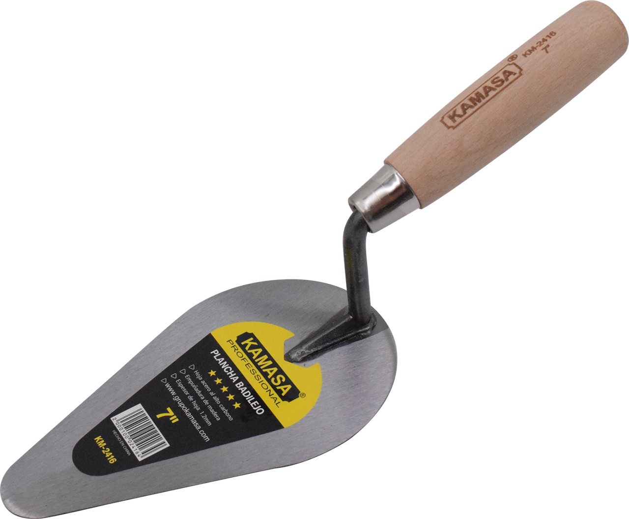 PLANCHA BADILEJO MADERA 7" KAMASA