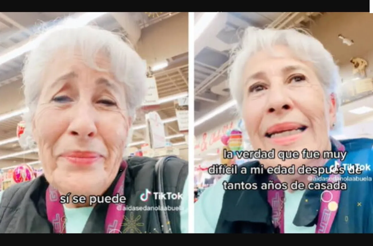 Abuela se divorcia y dice que es lo mejor que pudo hacer a su edad
