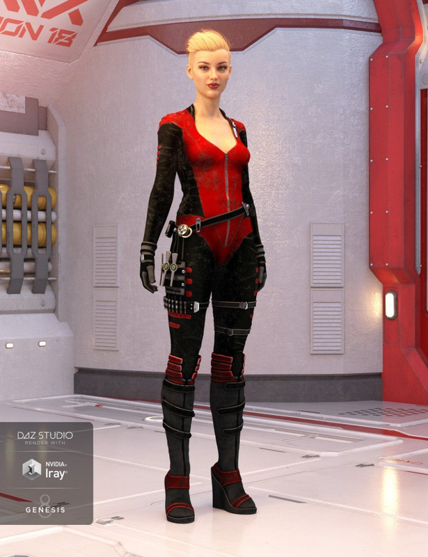 Stealth Siren Outfit Textures 