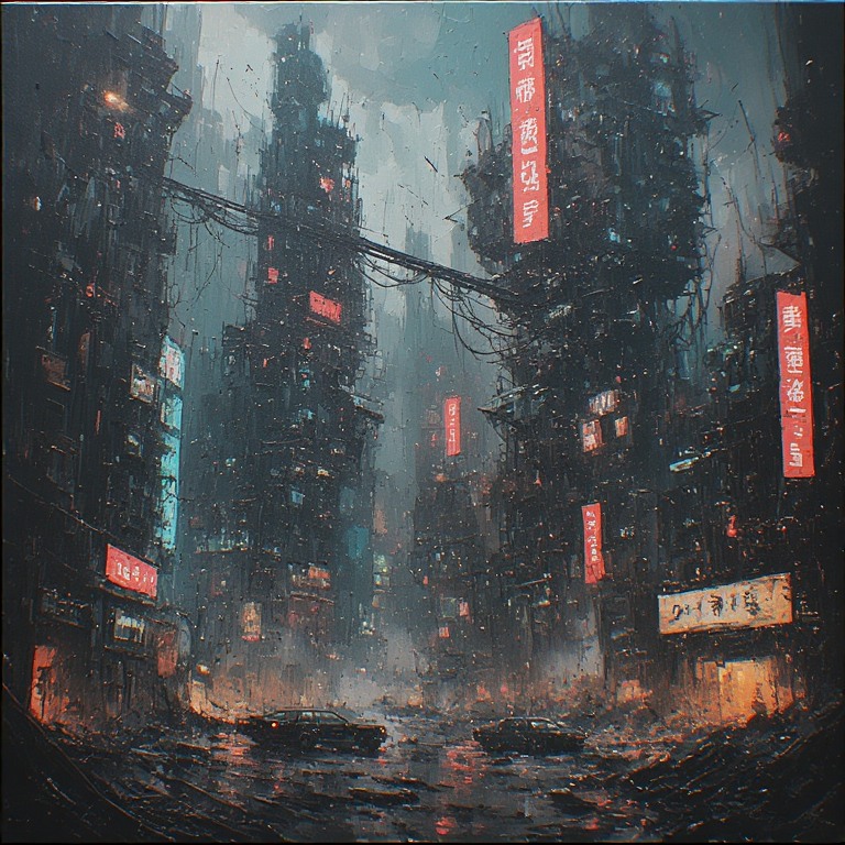 Cyberpunk-Apocalypse-Oil-paint-(38)
