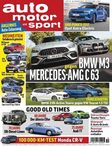 Auto Motor und Sport Magazin No 19 vom 24  August 2023