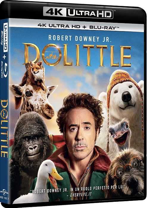 Dolittle (2020) Full Blu Ray UHD 4K ITA DD 7.1 ENG TrueHD 7.1