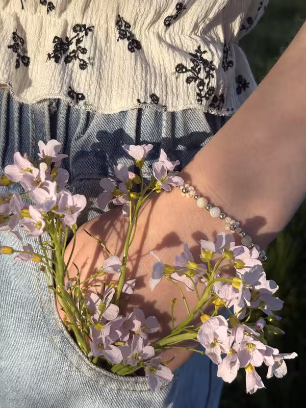 bracelet fleurs 