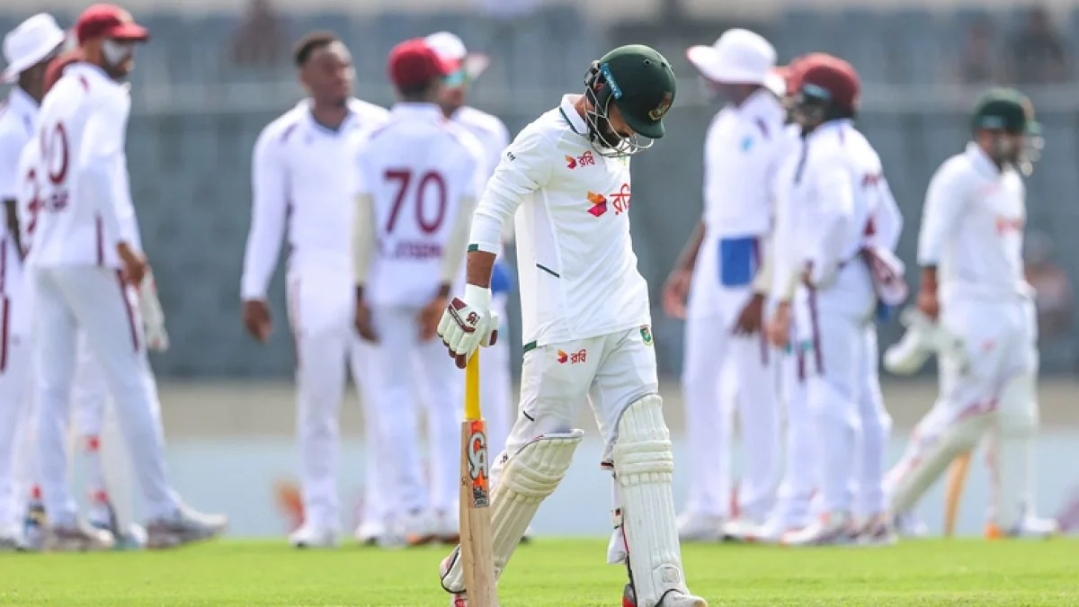 মিরপুর টেস্টে বড় ব্যবধানে হারল বাংলাদেশ