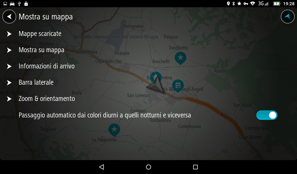 3) Mostra su mappa
