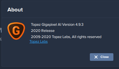 Topaz Gigapixel AI 4.9.3 Topaz