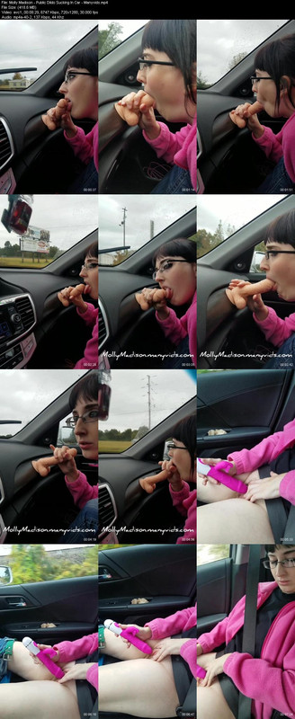 Molly_Madison_-_Public_Dildo_Sucking_In_Car_-_Manyvids