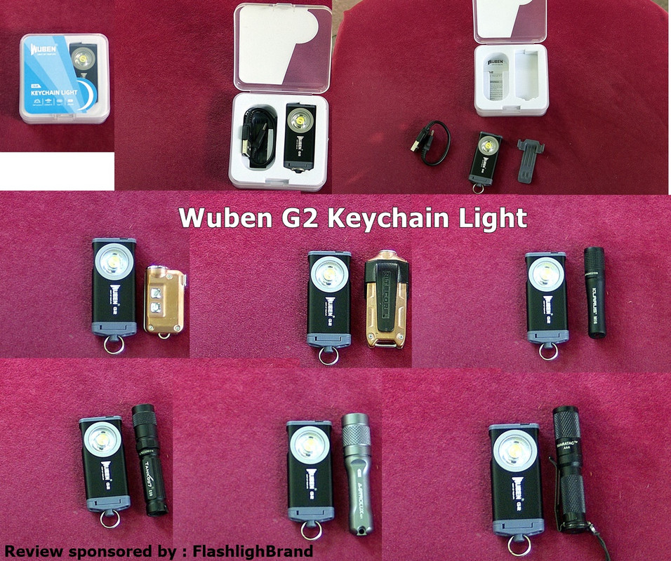 Wuben G2 Keychain light - Keychain / Pocket Flashlights -  BudgetLightForum.com