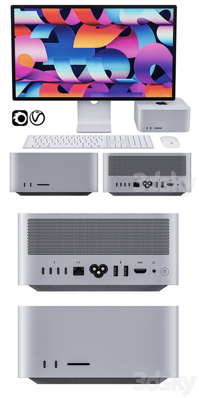 Apple Mac Studio with Studio Display