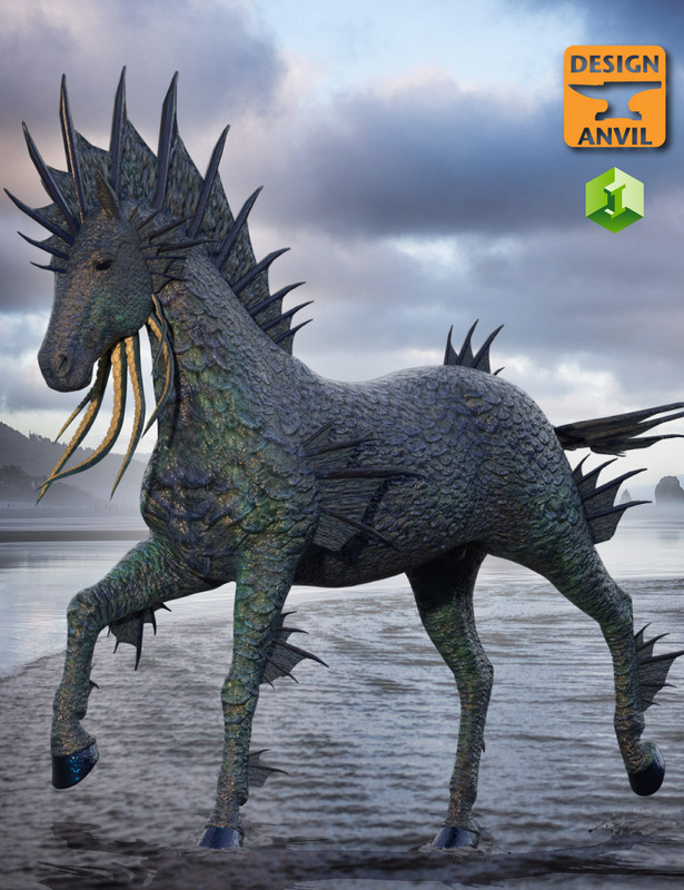 DA Water Horse for Daz Horse 2 DA Water Horse for Daz Horse 2