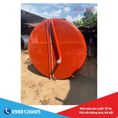 bồn thép chứa dầu 13m3