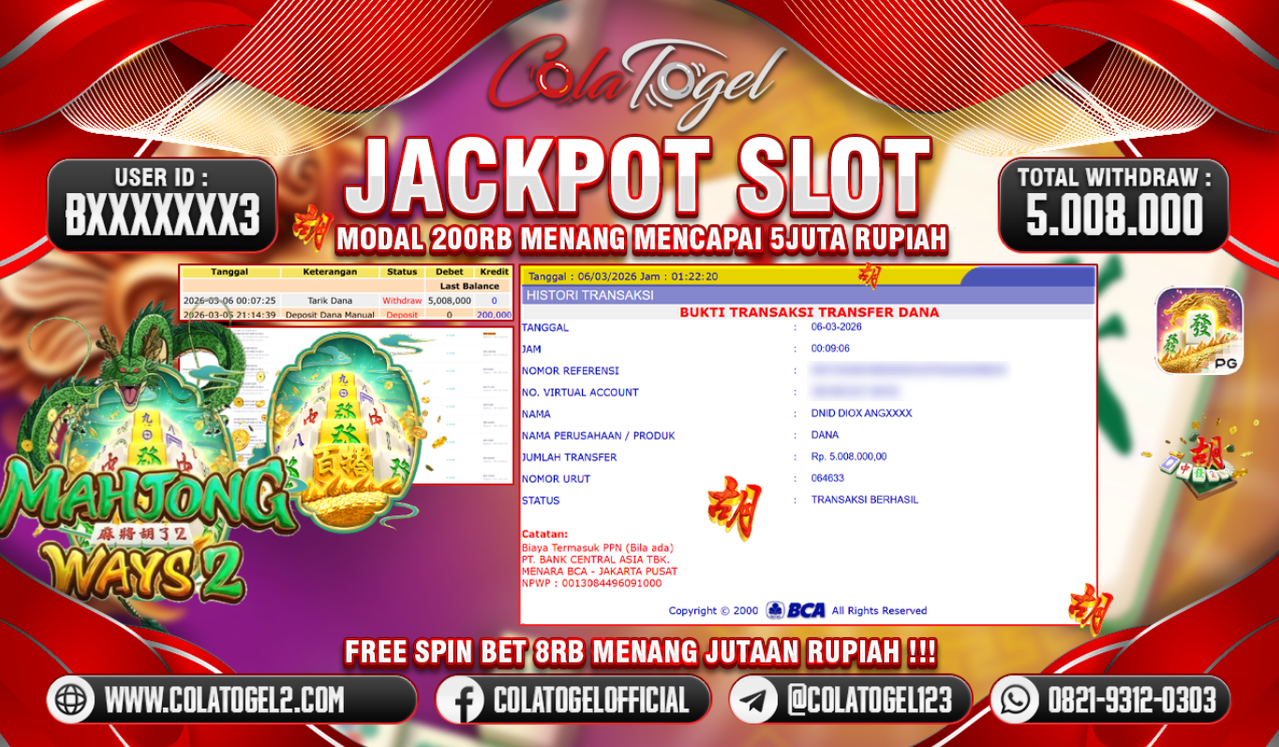 JACKPOT SLOT GACORR!!