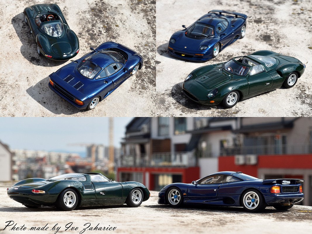 '66 Jaguar XJ13 & '90 XJR-15 (AUTOart & Spark)_02_