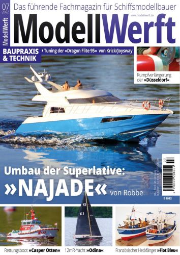 Cover: Modellwerft Magazin für Schiffsmodellbau No 07 Juli 2022 Cover: Modellwerft Magazin für Schiffsmodellbau No 07 Juli 2022