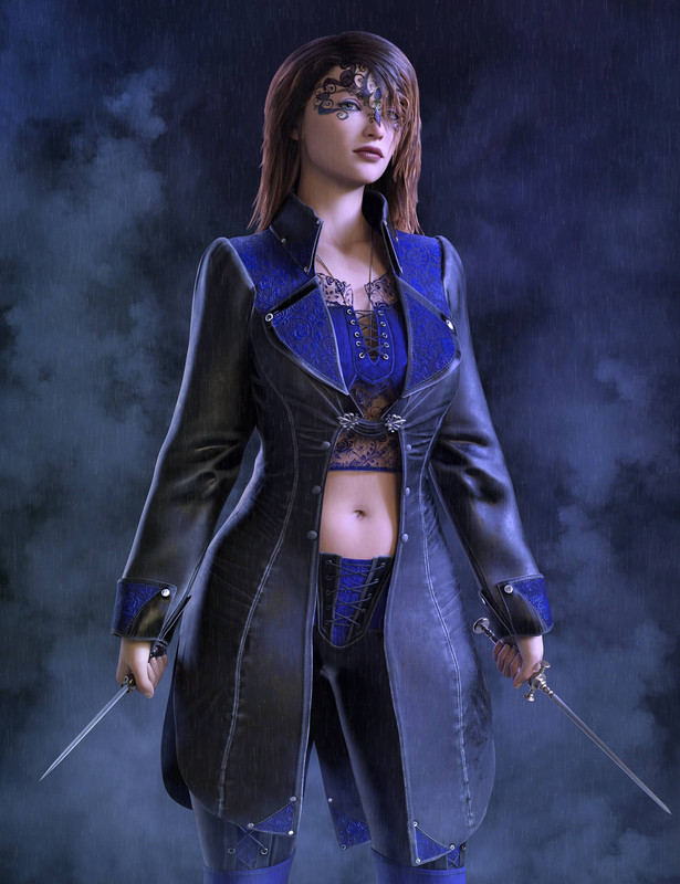 Demetria Outfit for Genesis 8 and 8.1 Females