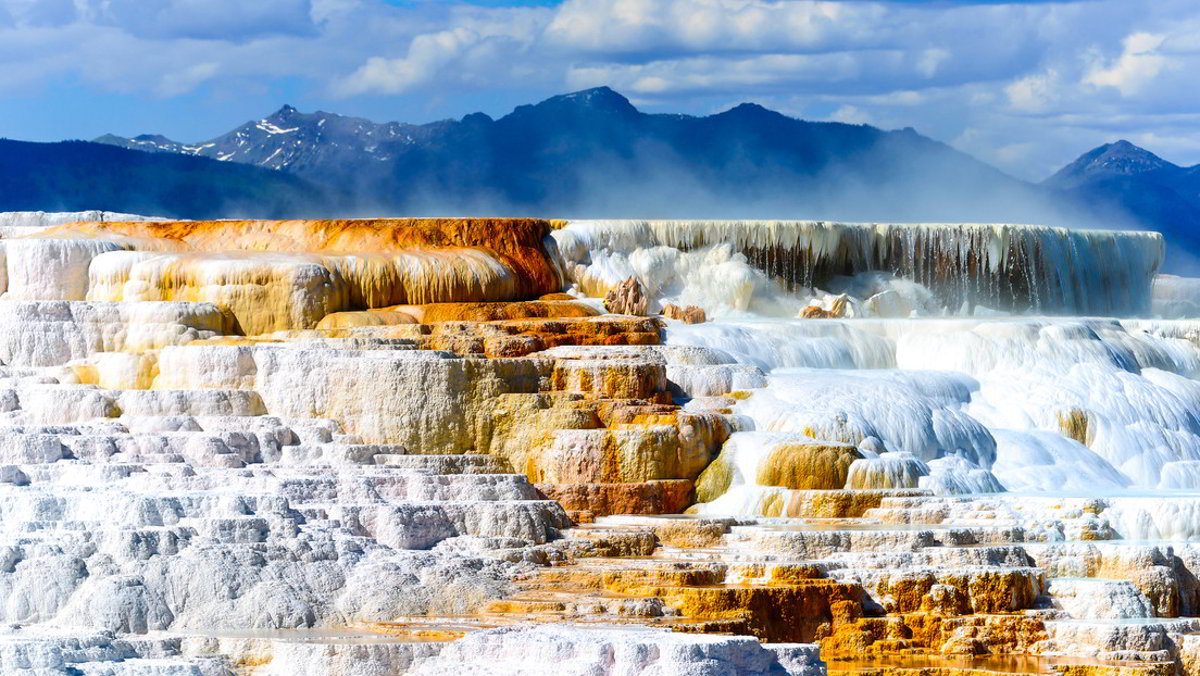 Canali nascosti sotto il Parco Nazionale di Yellowstone