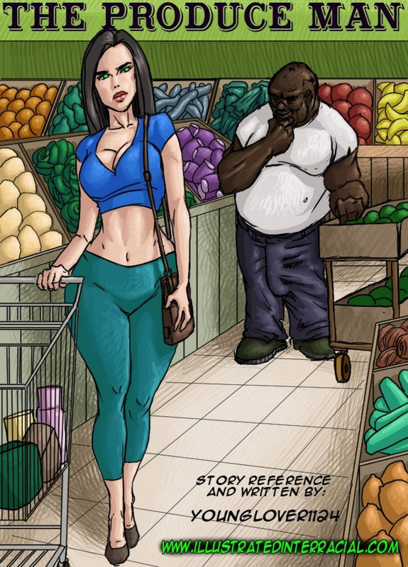 Illustrated Interracial - The Produce Man