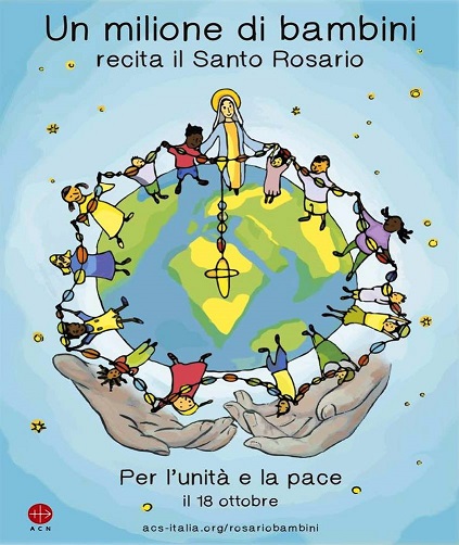 Il Papa: affidiamo alla Madonna i popoli dove regnano guerra e miseria dans Articoli di Giornali e News Santo-Rosario-per-la-Pace
