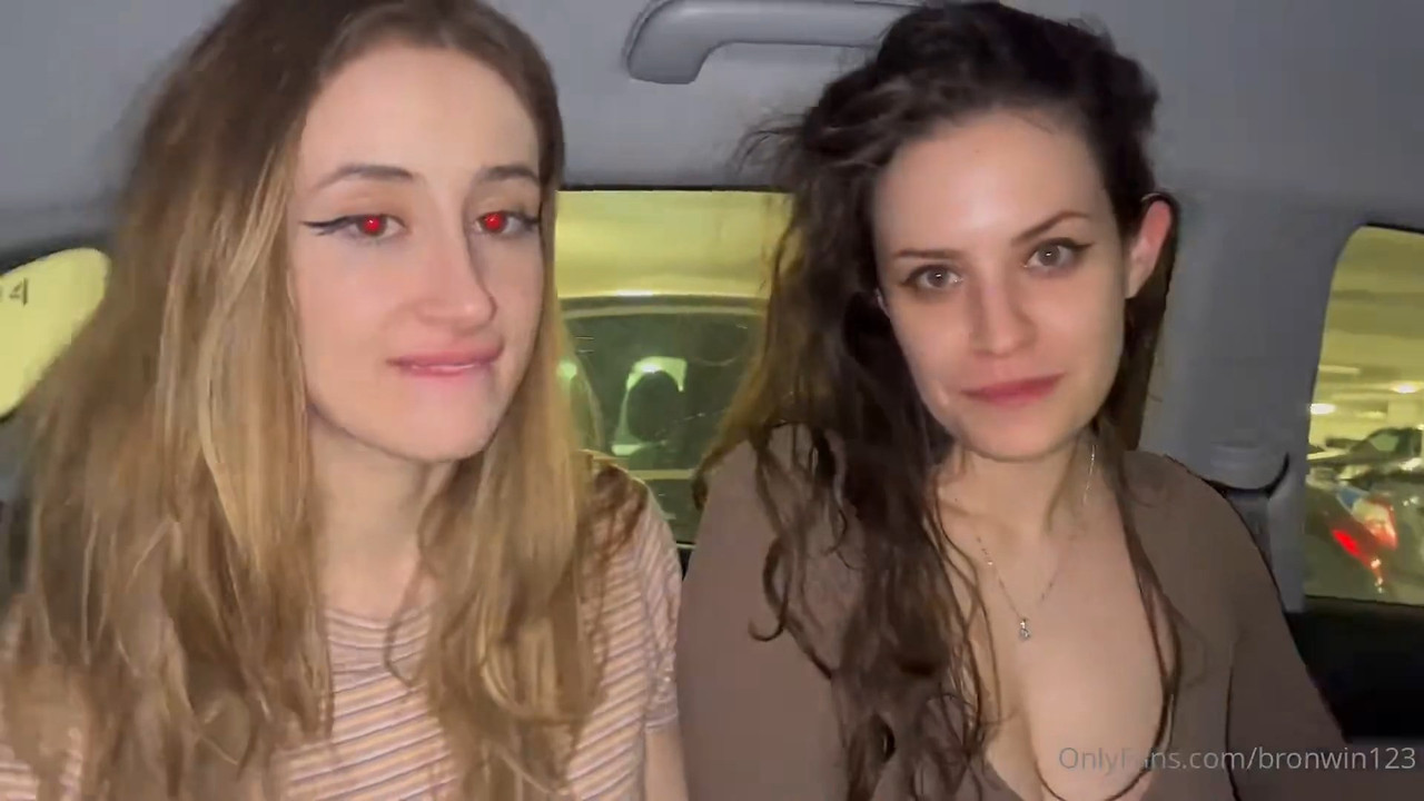 Bronwin Aurora Nude Car Threesome OnlyFans