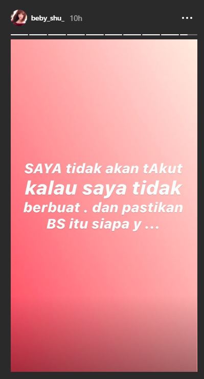 Tanggapan Baby Shu terkait namanya yang dicatut dalam kasus prostitusi online.