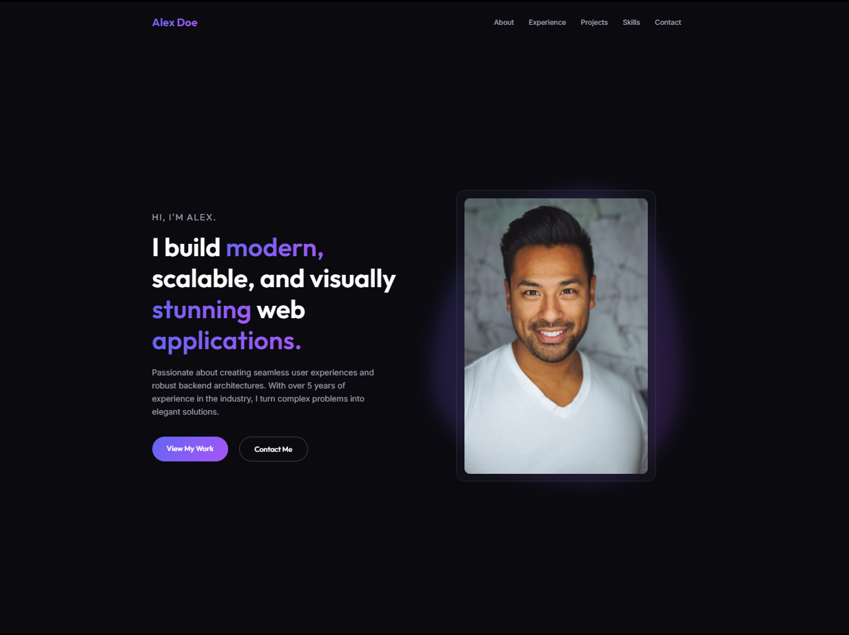 Resume Website