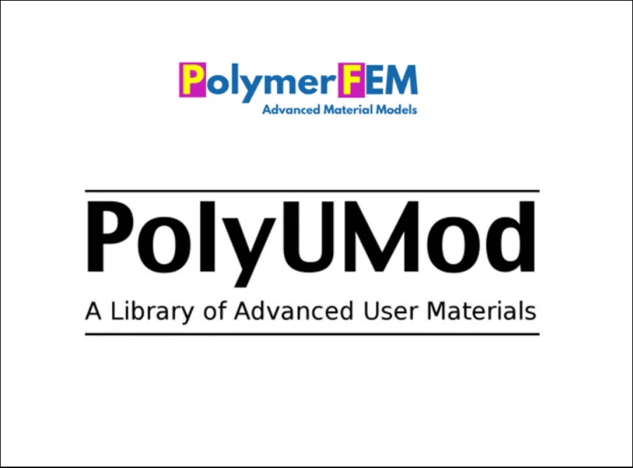 PolymerFEM PolyUMod 6.4.2 + MCalibration 6.6.0