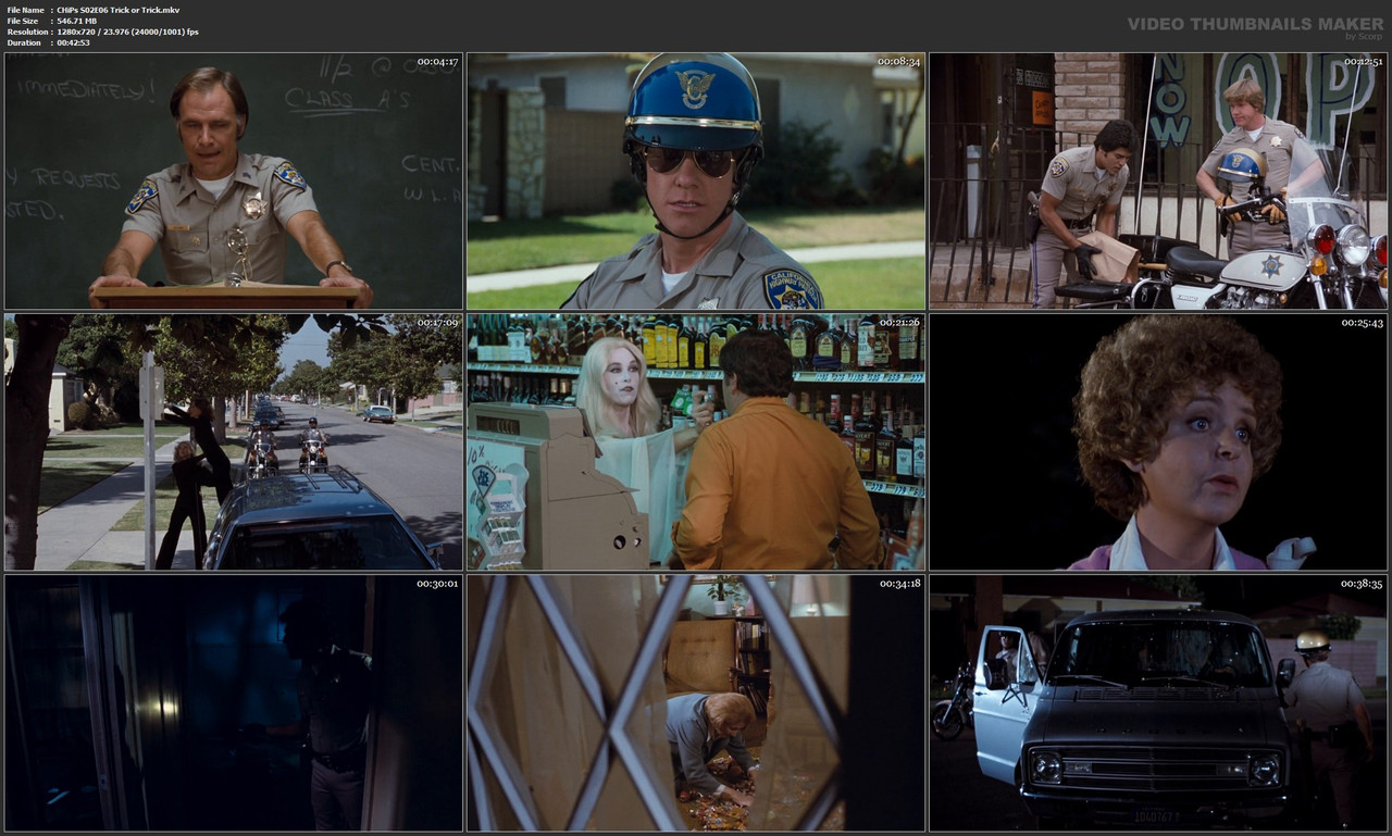 CHiPs S02E06 Trick or Trick.mkv