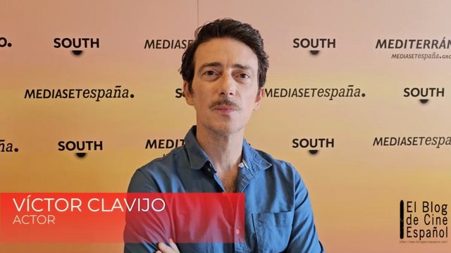 ENTREVISTA A VÍCTOR CLAVIJO EN EL SOUTH SERIES PARA HABLAR DE LA SERIE “LA LEY DEL MAR” Y DE LA PELÍCULA “LA ESPERA”