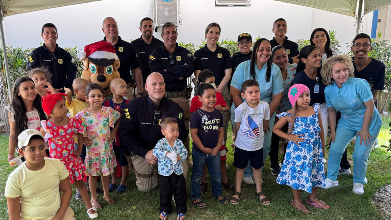 PRF de Alagoas realiza o evento “Policiais Contra o Câncer Infantil”