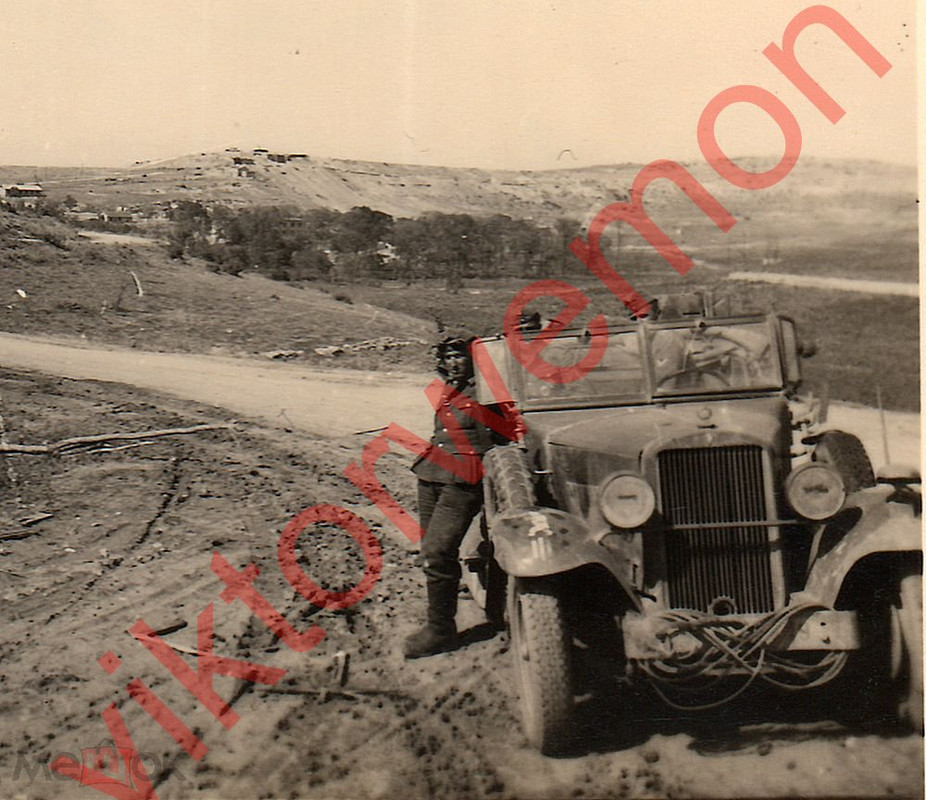 Крым Любимовка Максим Горький Немецкий солдат Машина (2)