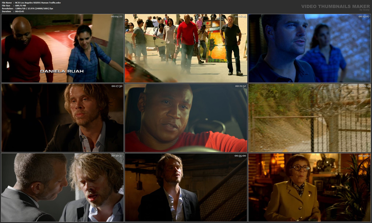 NCIS Los Angeles S02E01 Human Traffic.mkv