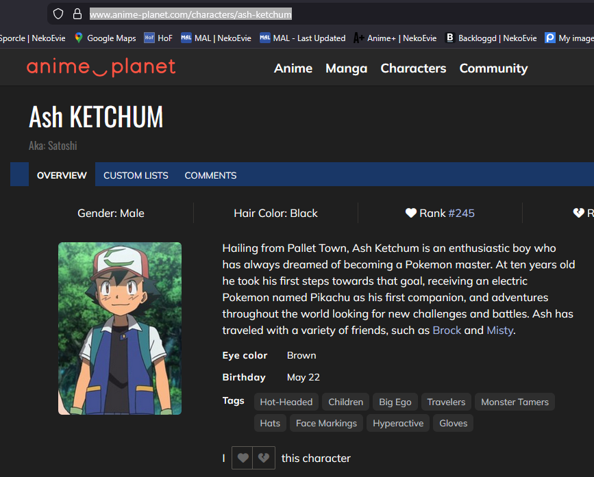 Ash KETCHUM